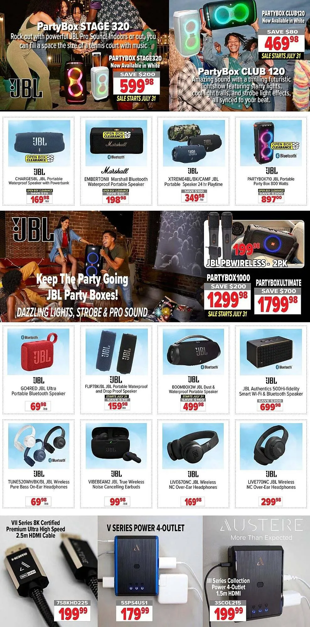 2001 Audio Video flyer from July 25 to August 1 2025 - flyer page 6
