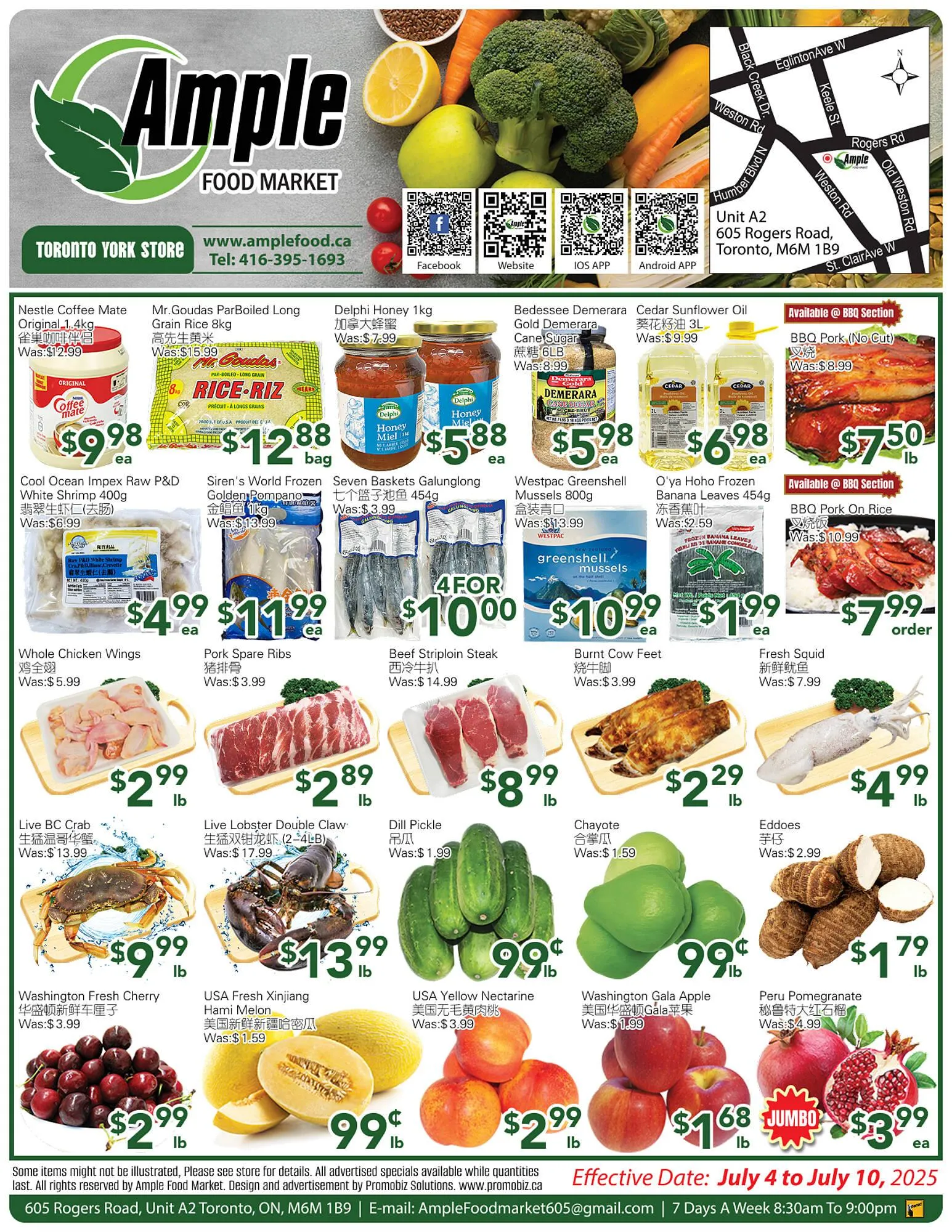Ample Food Market flyer - 1