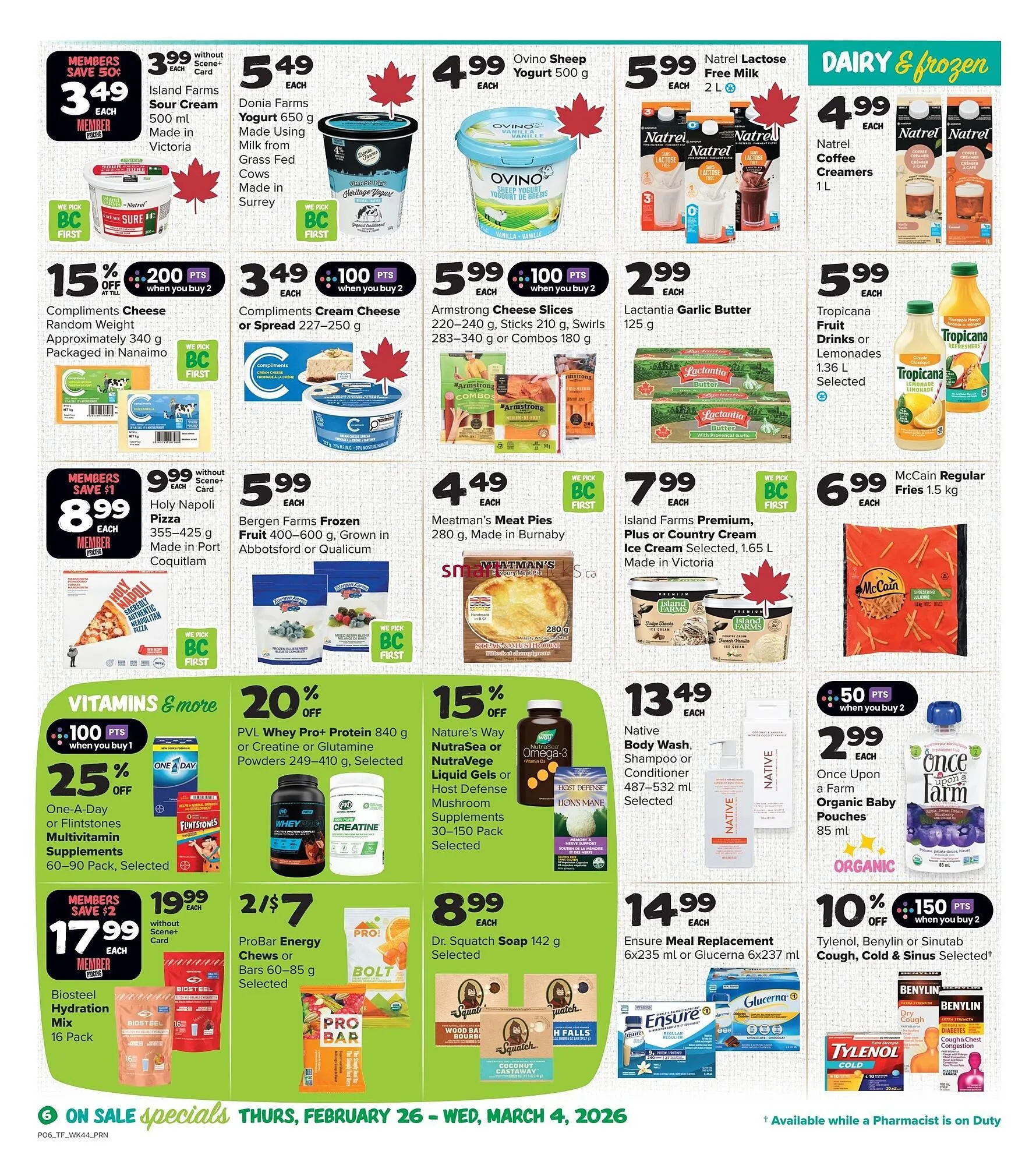 Thrifty Foods flyer from February 26 to March 4 2026 - flyer page 7