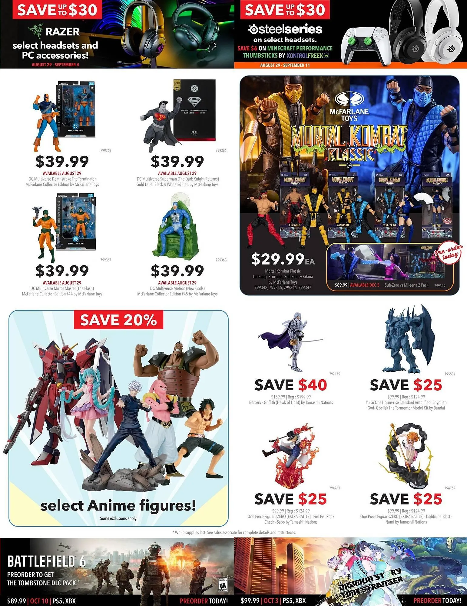 EB Games flyer from August 29 to September 4 2025 - flyer page 4