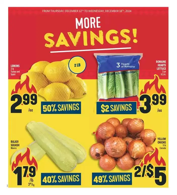 Current deals and offers from December 12 to December 18 2024 - flyer page 3