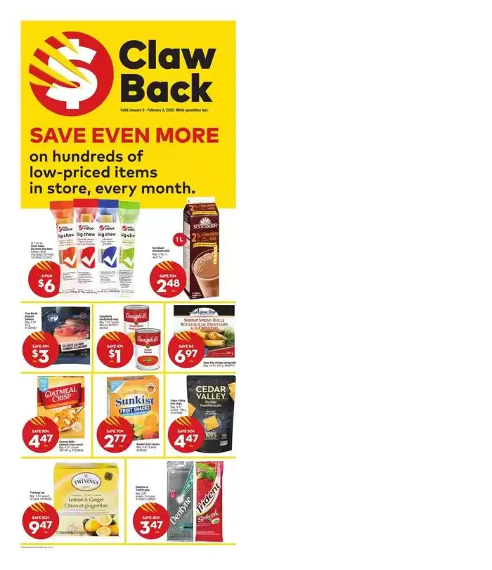 Current bargains and offers from January 8 to January 14 2025 - flyer page 5