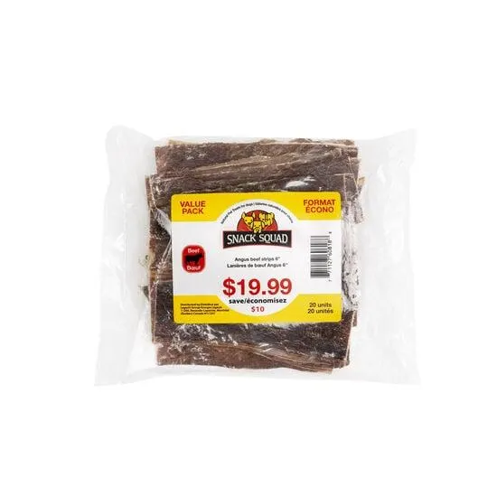 Angus Beef Strips 6", 20 units