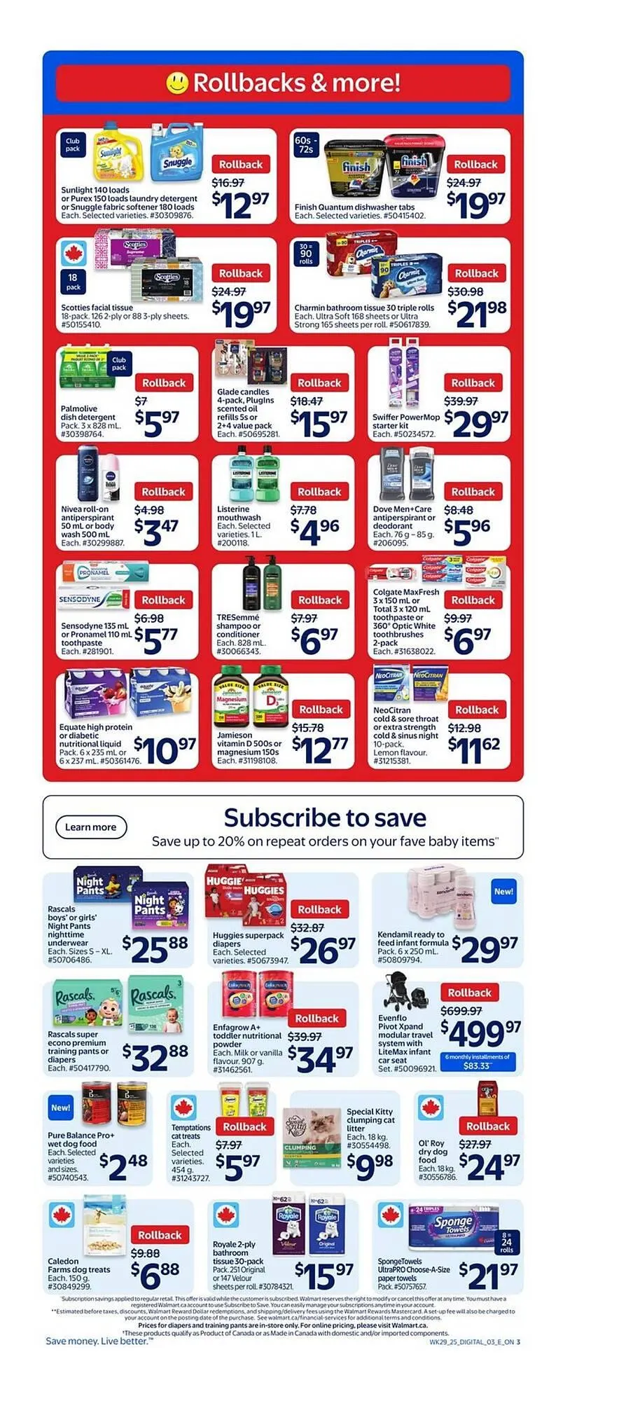 Walmart flyer from August 14 to August 20 2025 - flyer page 4