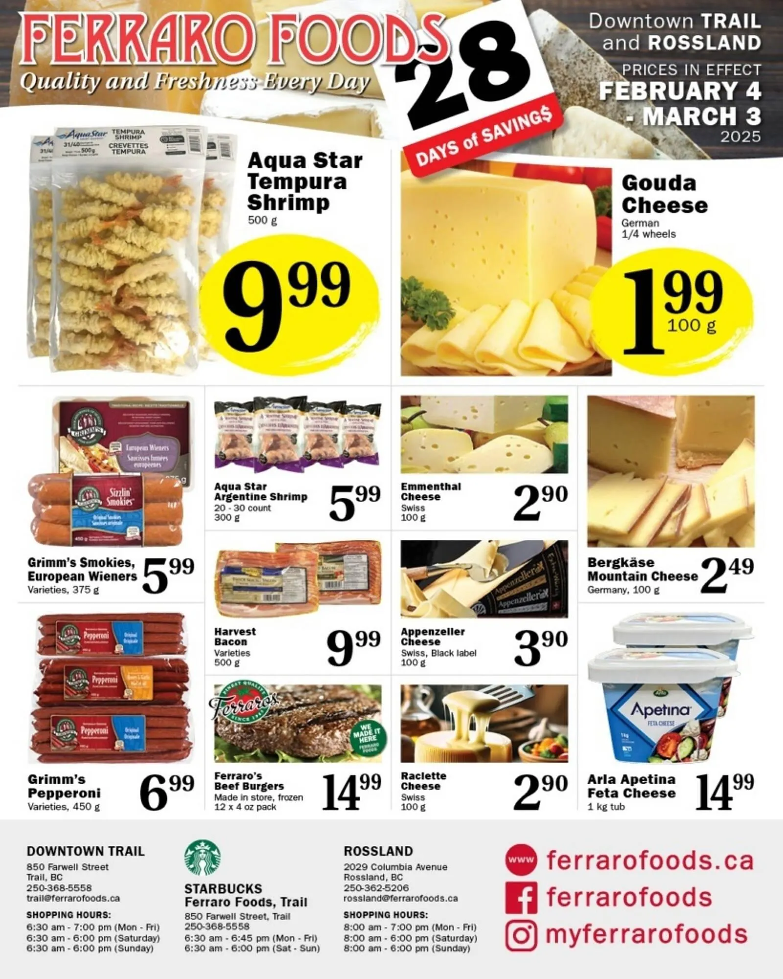 Ferraro Foods flyer - 1