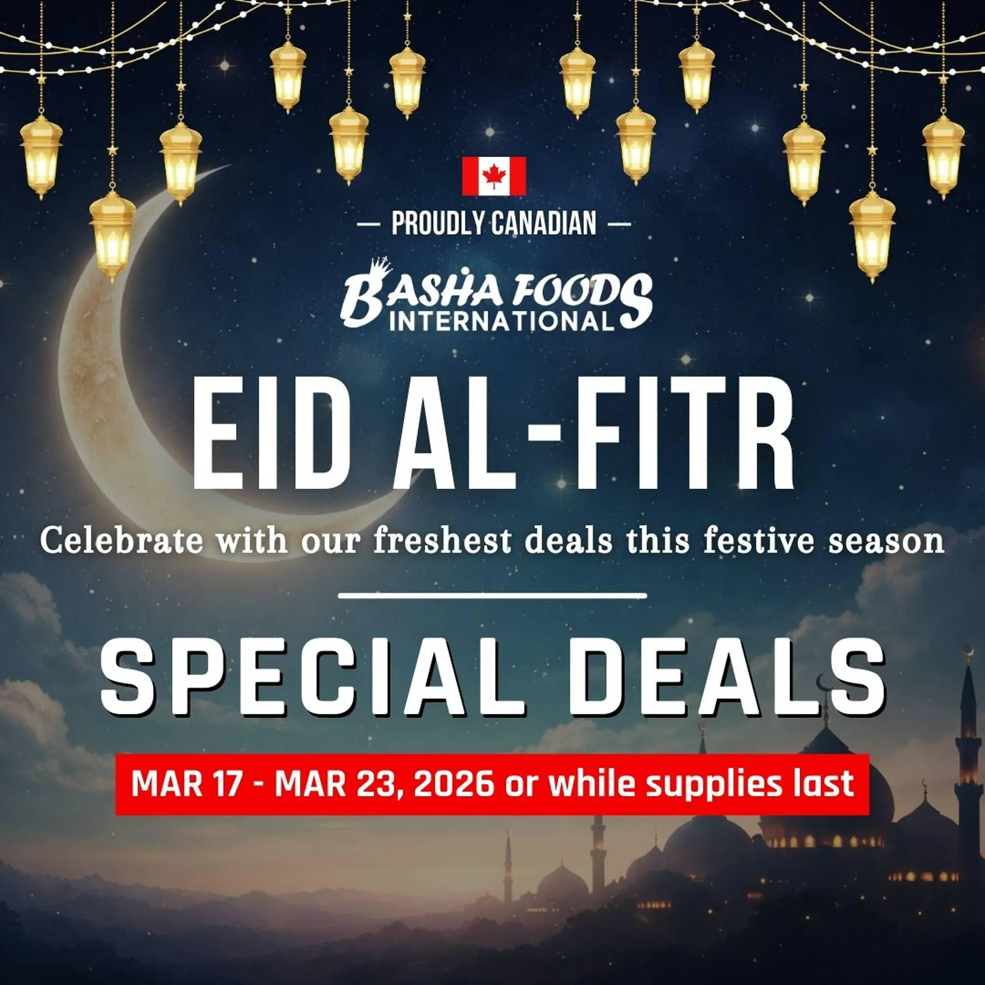 Basha Foods flyer from March 17 to March 23 2026 - flyer page 1