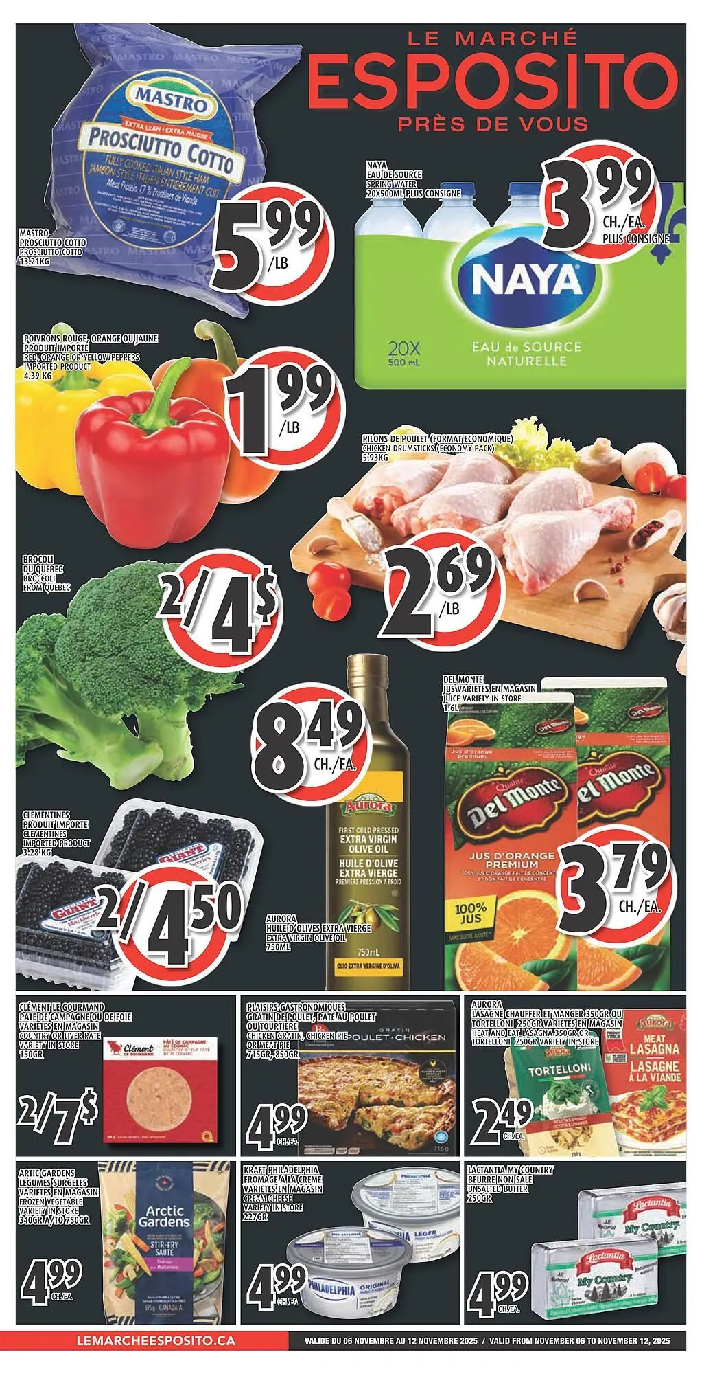 Esposito flyer from November 6 to November 12 2025 - flyer page 1