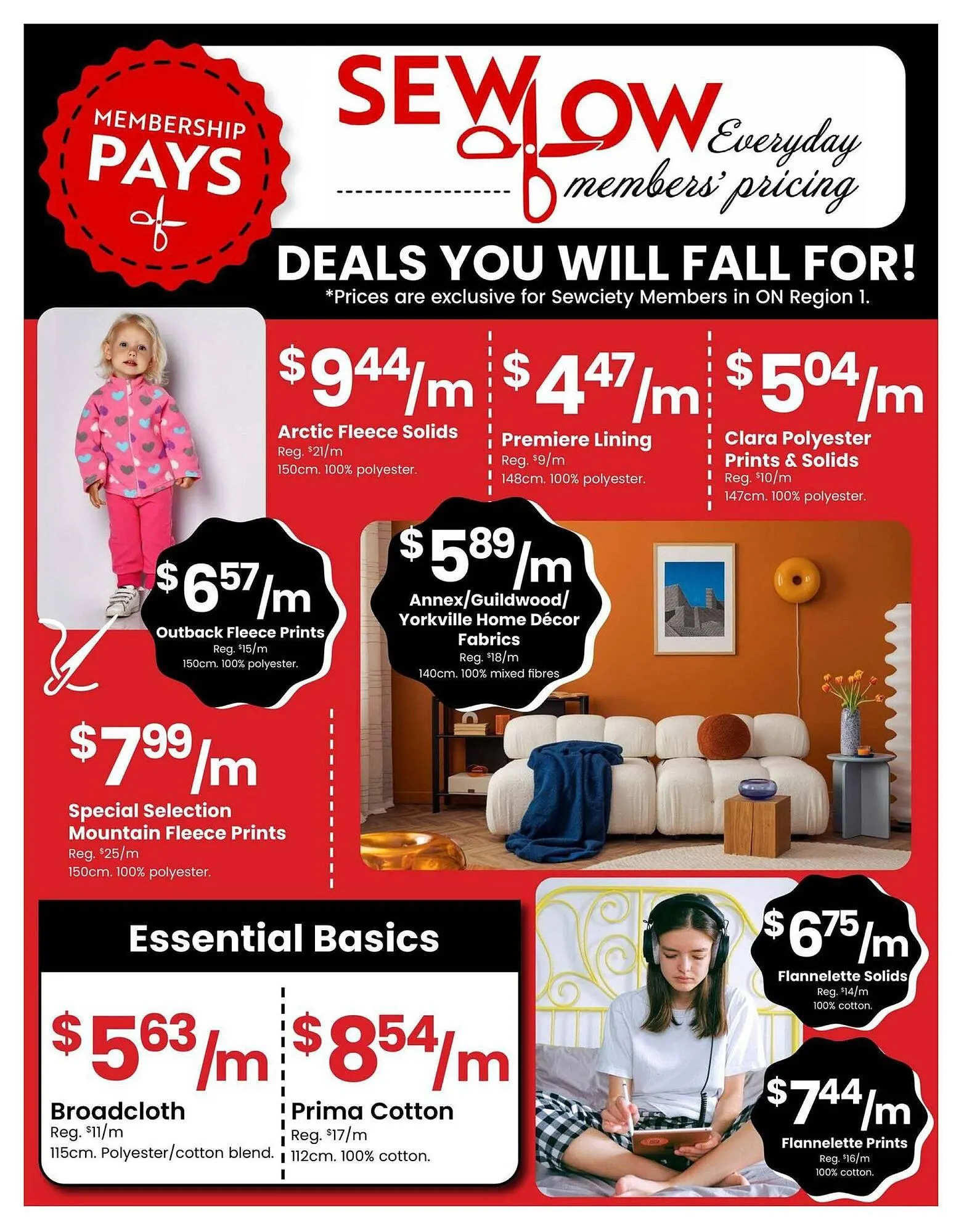Fabricland flyer from September 2 to October 1 2025 - flyer page 6