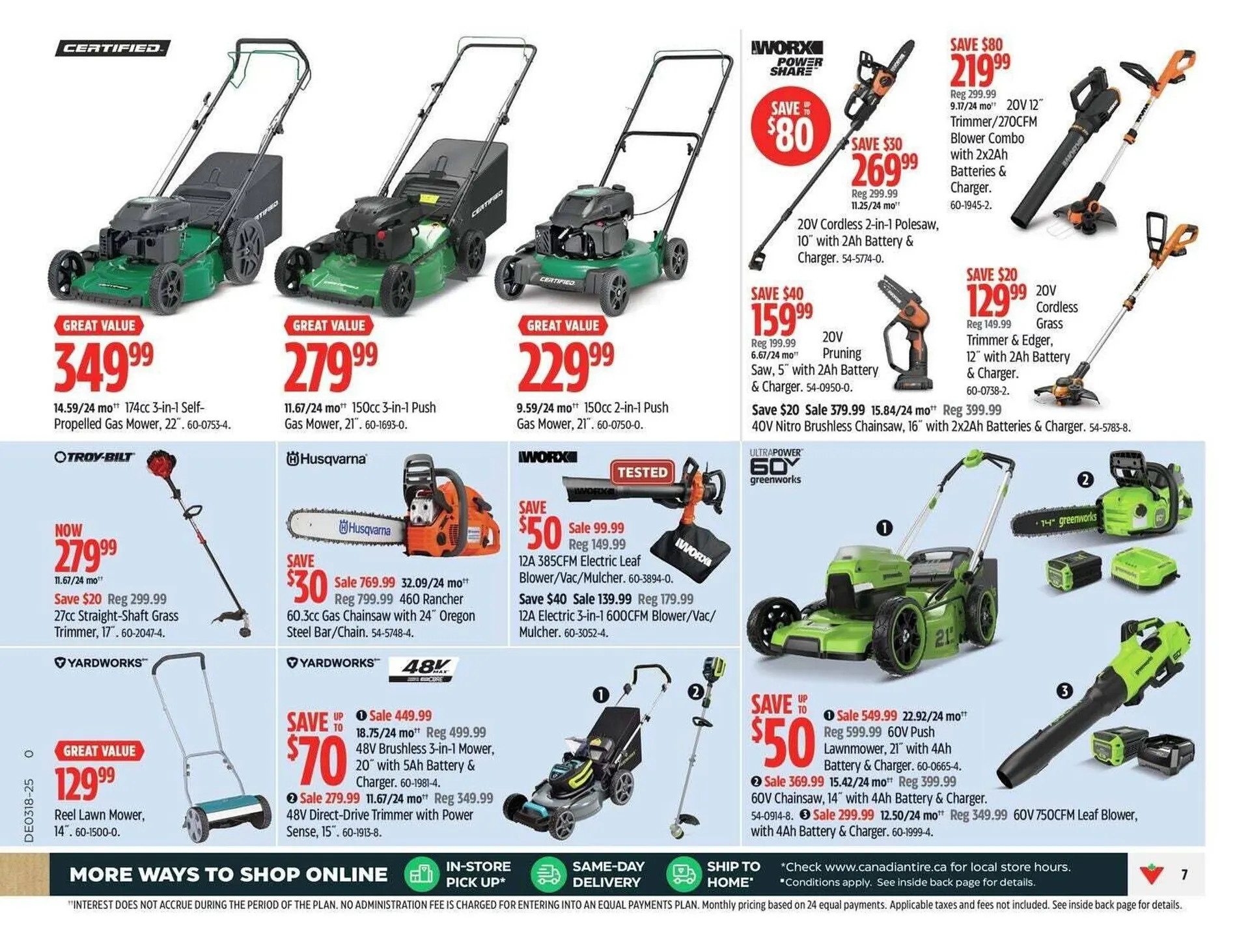 Canadian Tire flyer from April 24 to May 1 2025 - flyer page 9