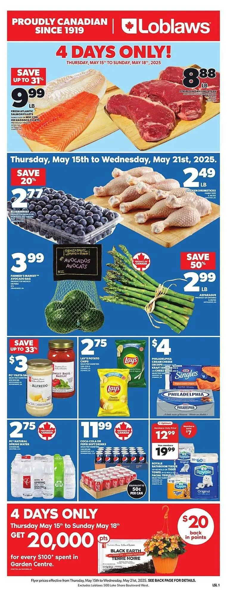 Loblaws flyer from May 15 to May 22 2025 - flyer page 1