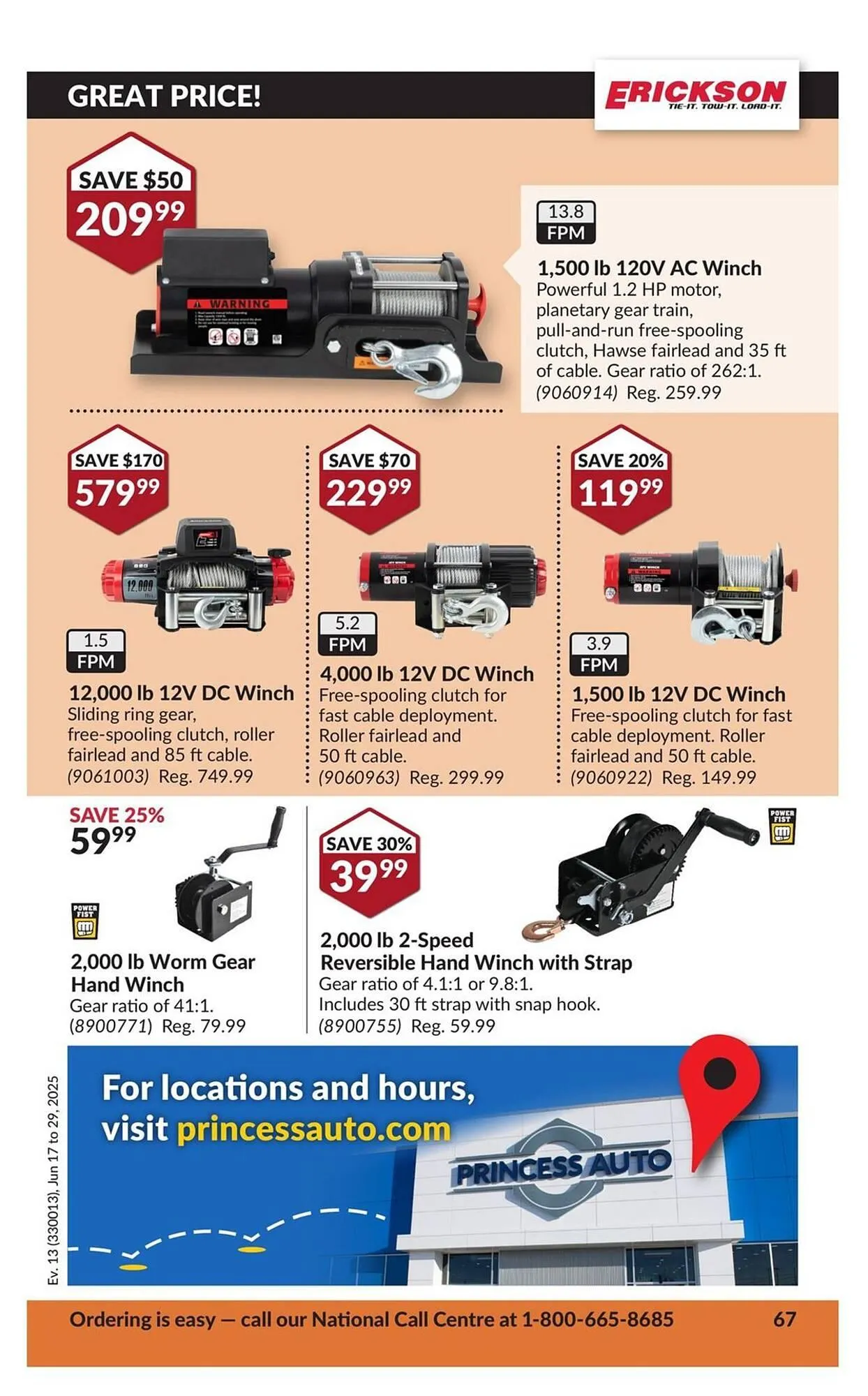 Princess Auto flyer from June 17 to June 29 2025 - flyer page 73