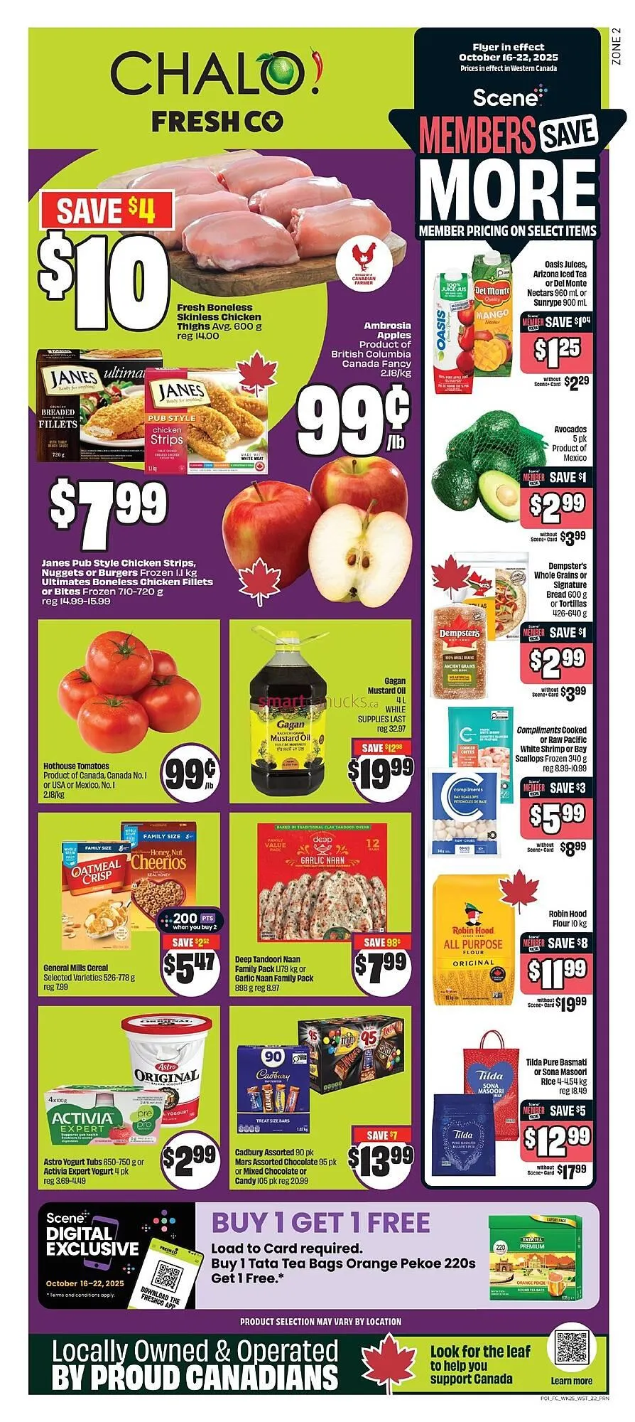 FreshCo flyer from October 16 to October 22 2025 - flyer page 1