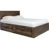 Vera Queen Storage Bed - Truffle