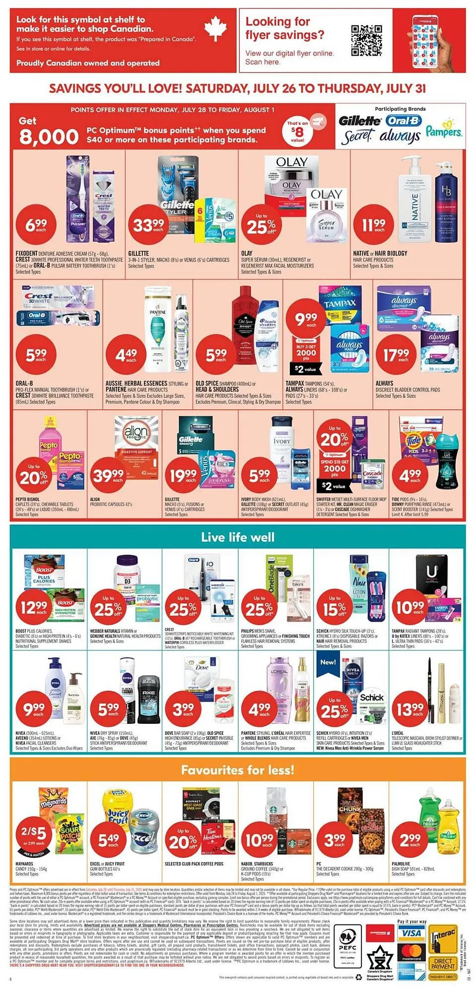 Shoppers Drug Mart flyer from July 24 to July 31 2025 - flyer page 20