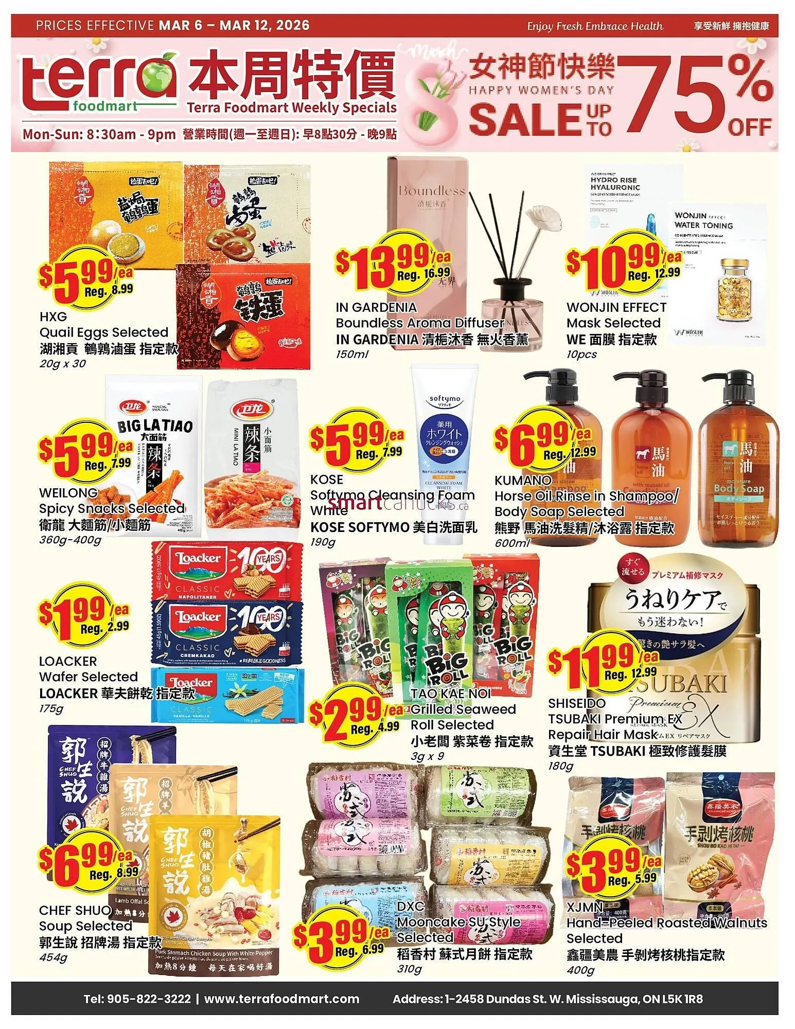 Terra Foodmart flyer from March 6 to March 12 2026 - flyer page 1