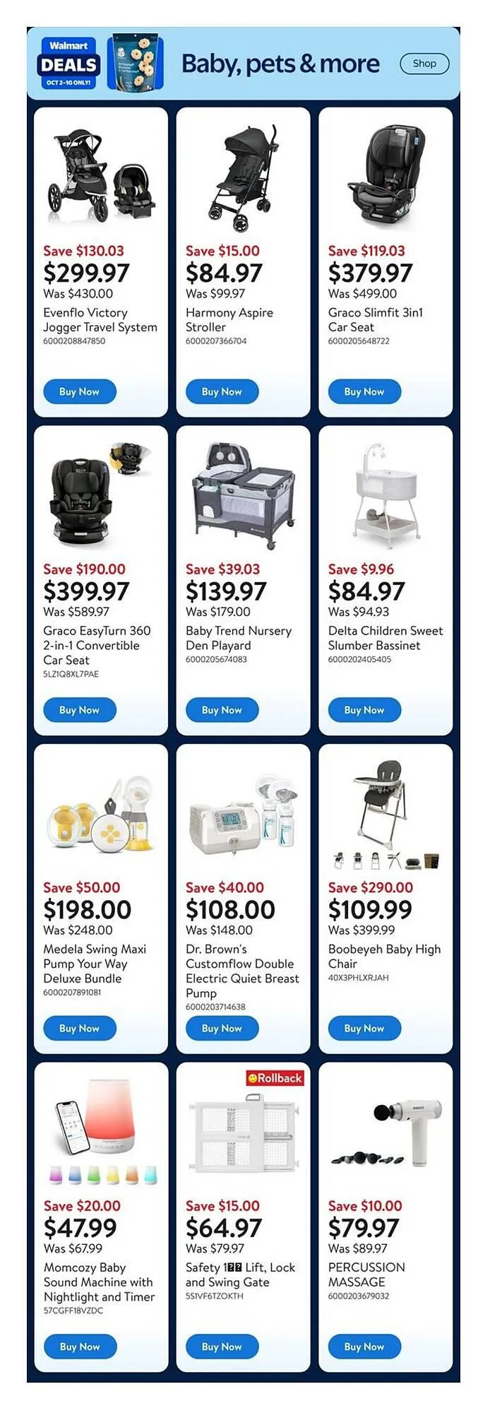 Walmart flyer from October 2 to October 8 2025 - flyer page 6