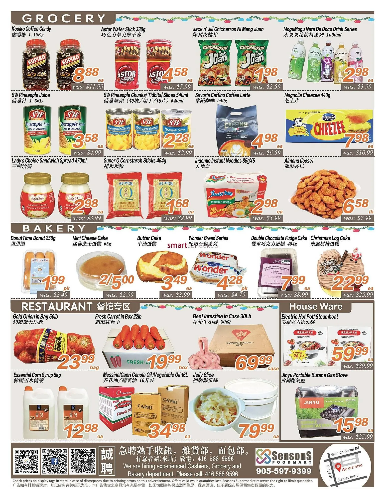 Seasons Foodmart flyer from December 19 to December 25 2025 - flyer page 4