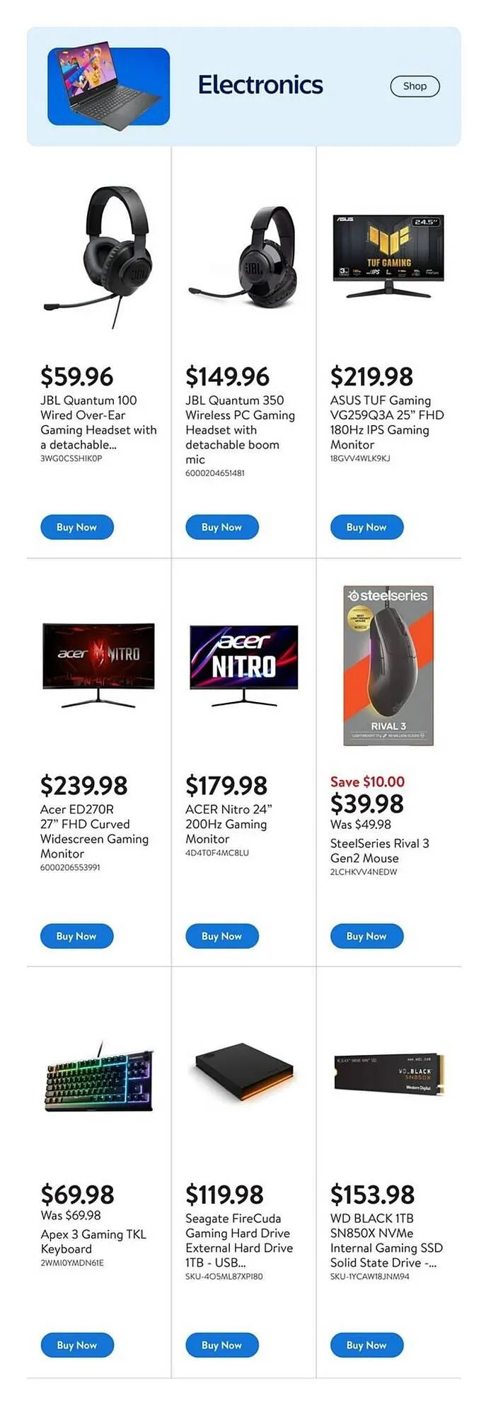 Walmart flyer from November 6 to November 19 2025 - flyer page 5