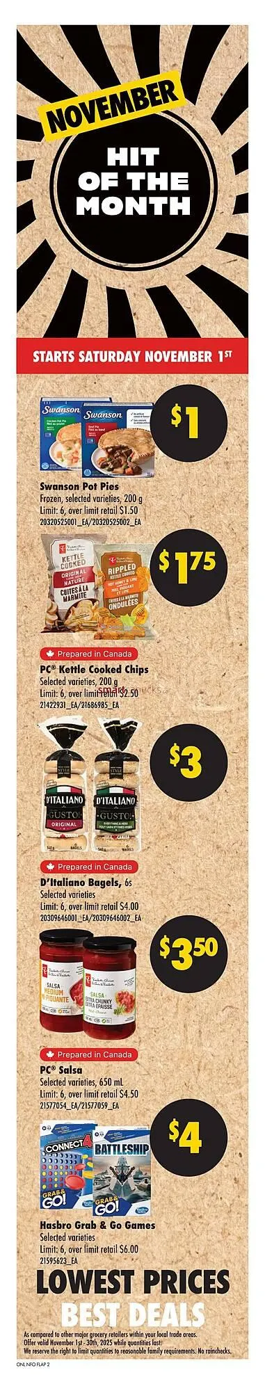 No Frills flyer from October 30 to November 5 2025 - flyer page 11