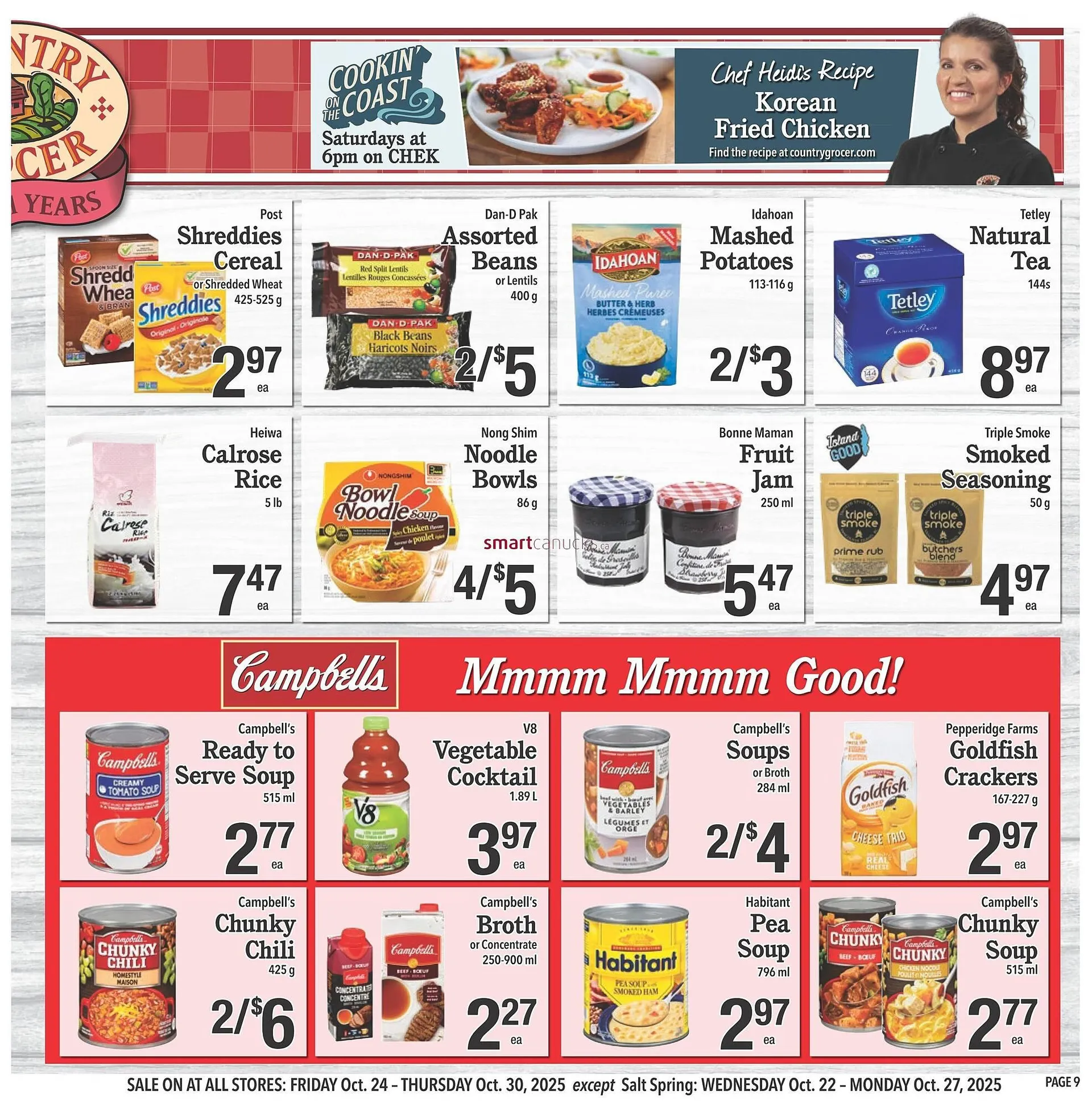 Country Grocer flyer from October 23 to October 29 2025 - flyer page 9