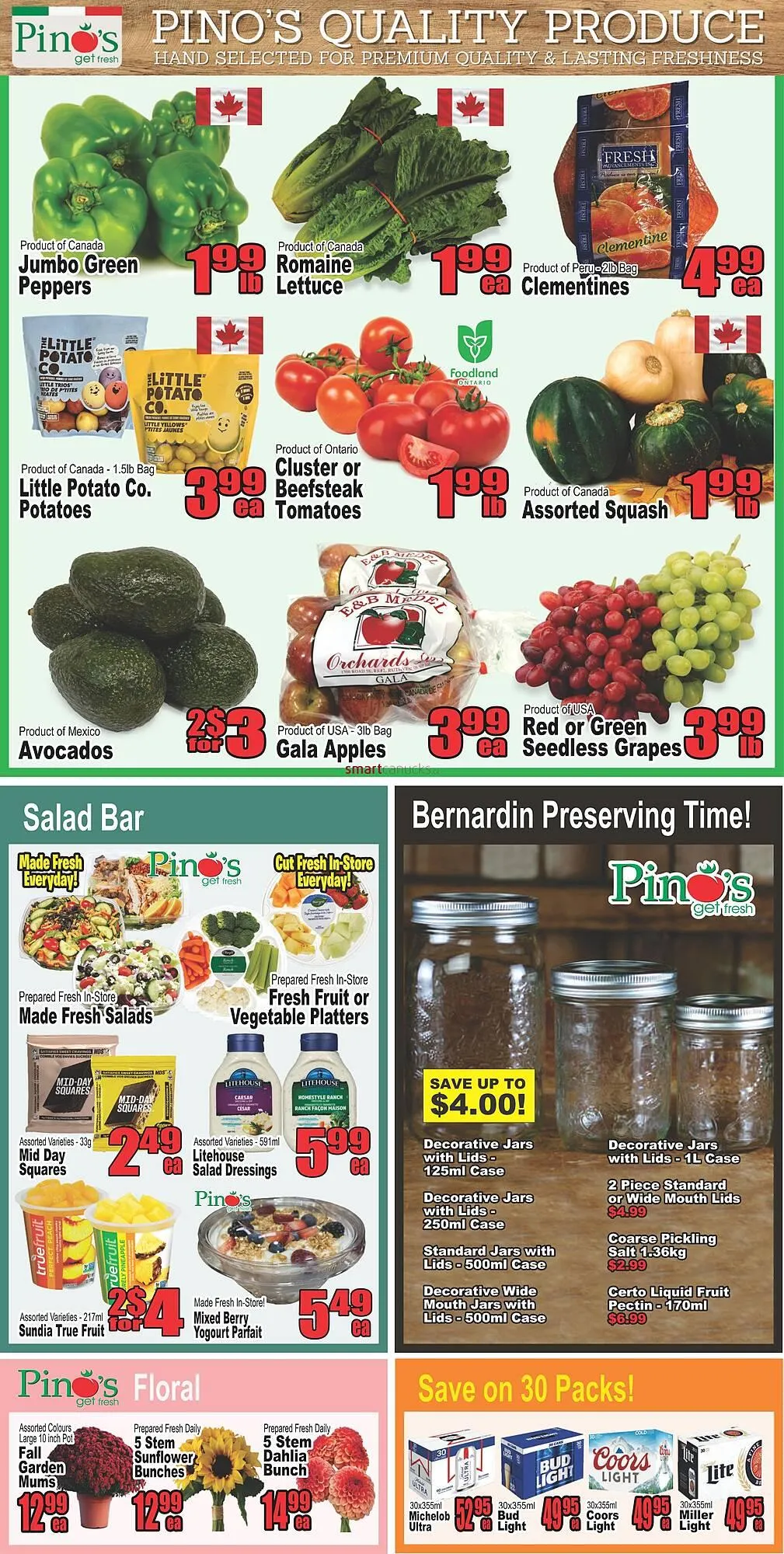 Pino's flyer from September 25 to October 1 2025 - flyer page 2