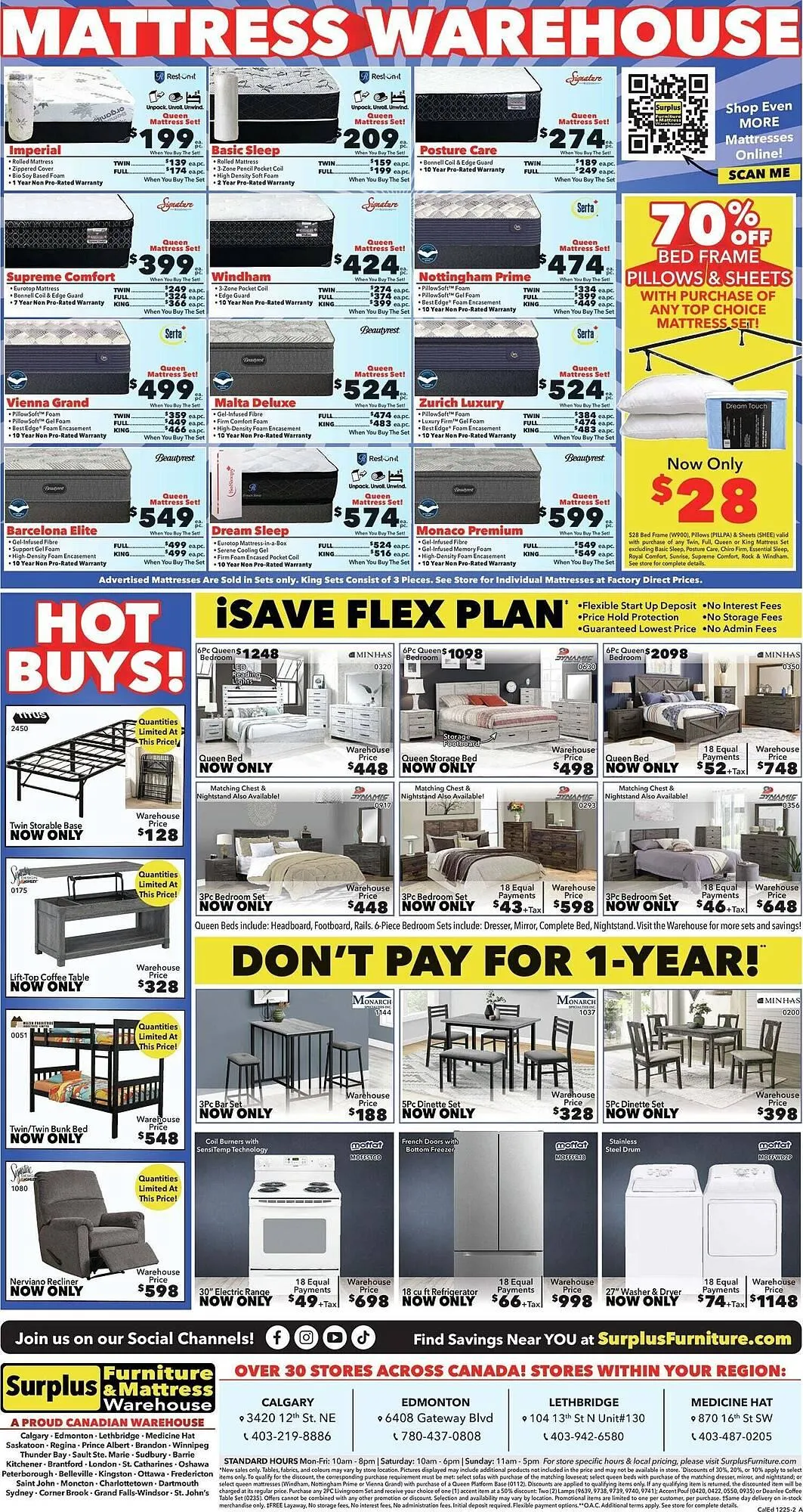 Surplus Furniture flyer from December 1 to December 8 2025 - flyer page 2