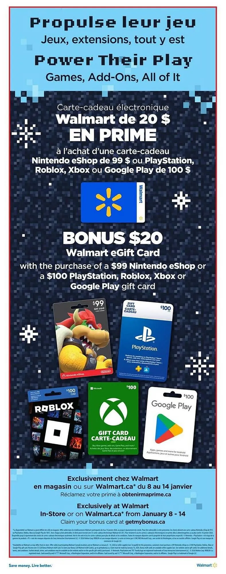 Walmart flyer from January 8 to January 14 2026 - flyer page 12