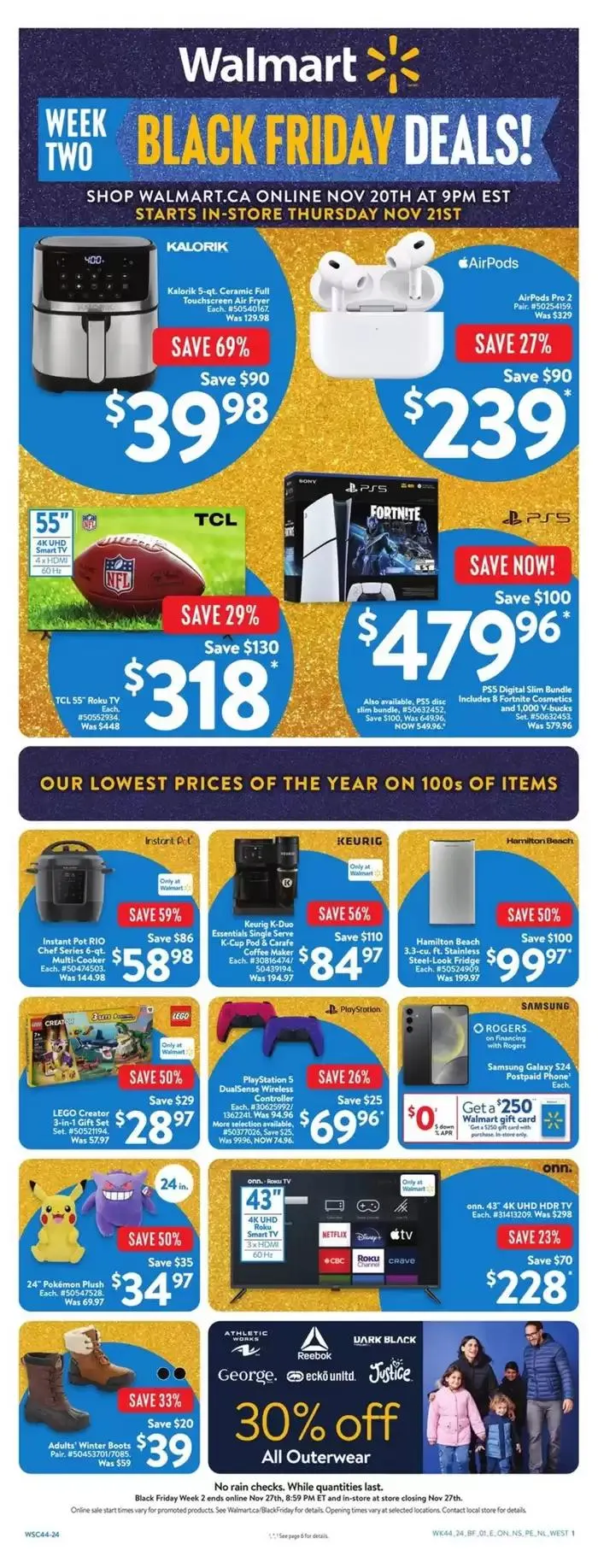 Walmart flyer from November 21 to November 27 2024 - flyer page 10
