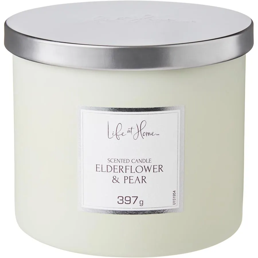 Scented Candle Elderflower & Pear