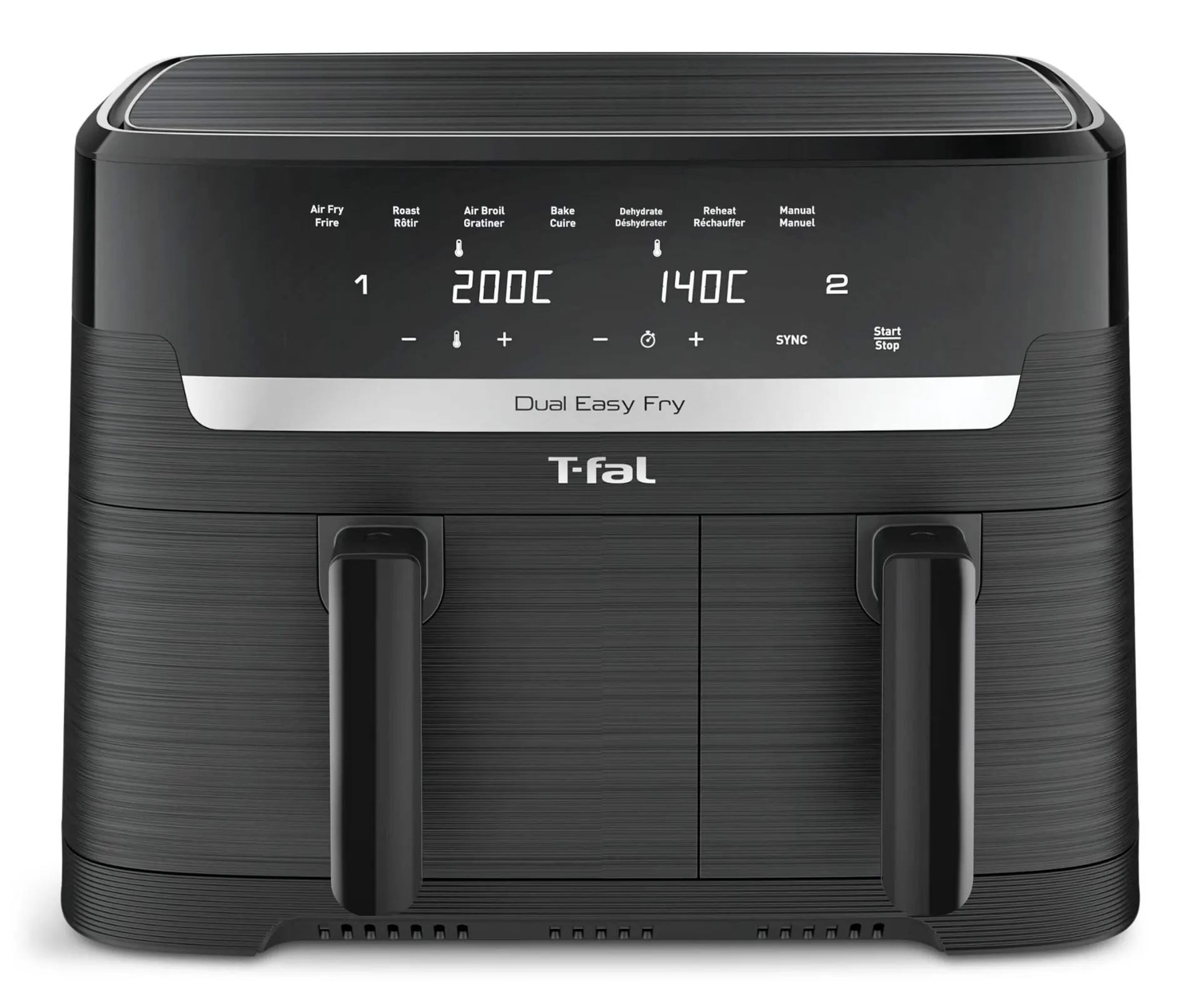 T-fal Dual Easy Fry Air Fryer 8.3 L/8.7 Qt