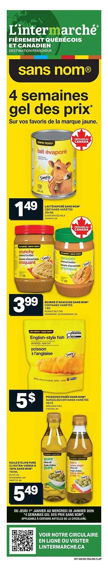 L'Intermarché flyer from January 1 to January 7 2026 - flyer page 1