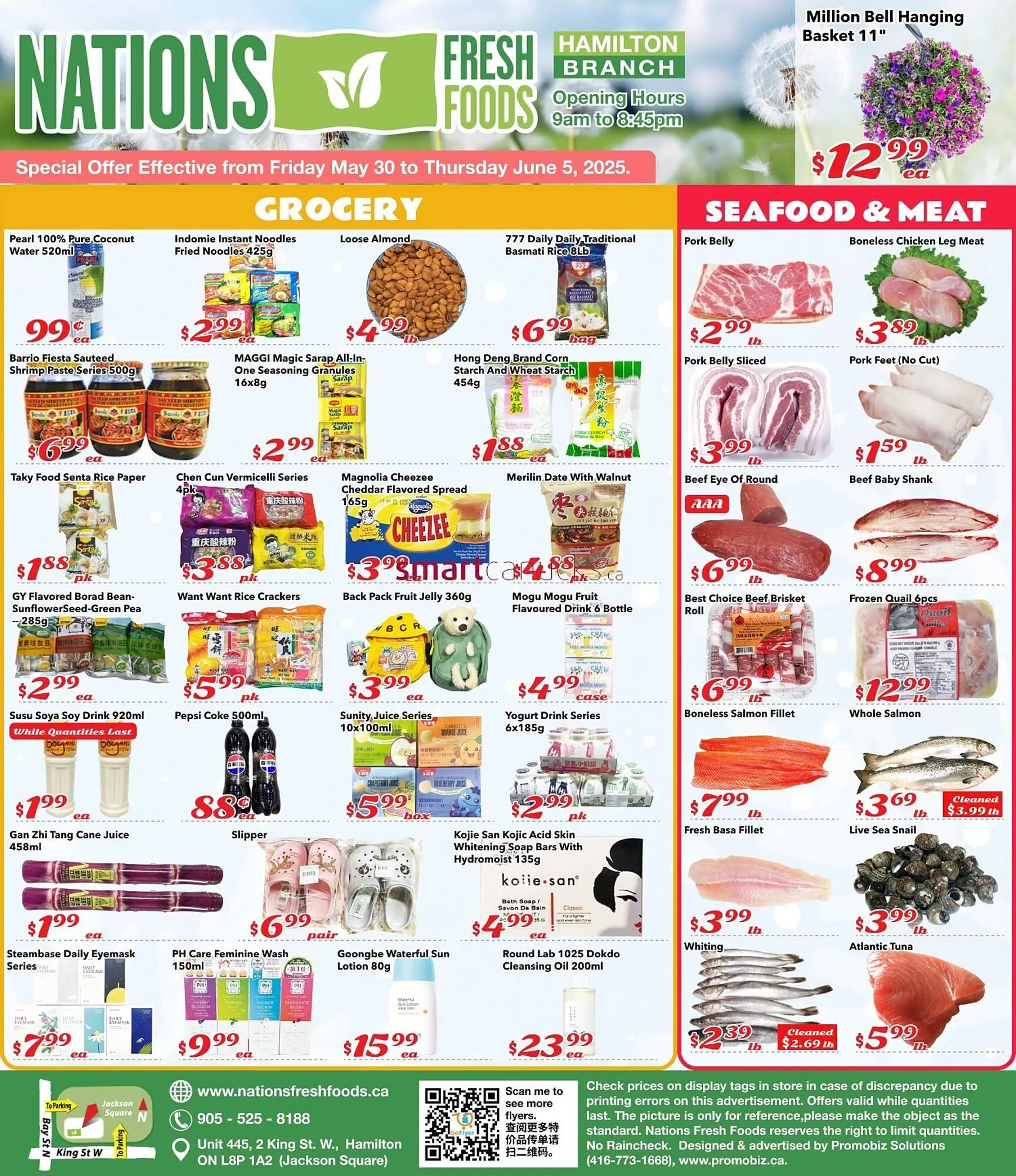 Nations Fresh Foods flyer from May 30 to June 5 2025 - flyer page 1