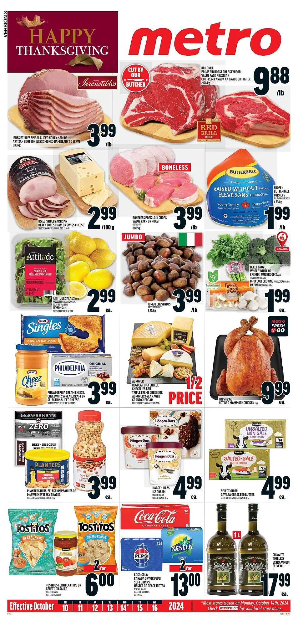 Metro flyer from October 10 to October 16 2024 - flyer page 2