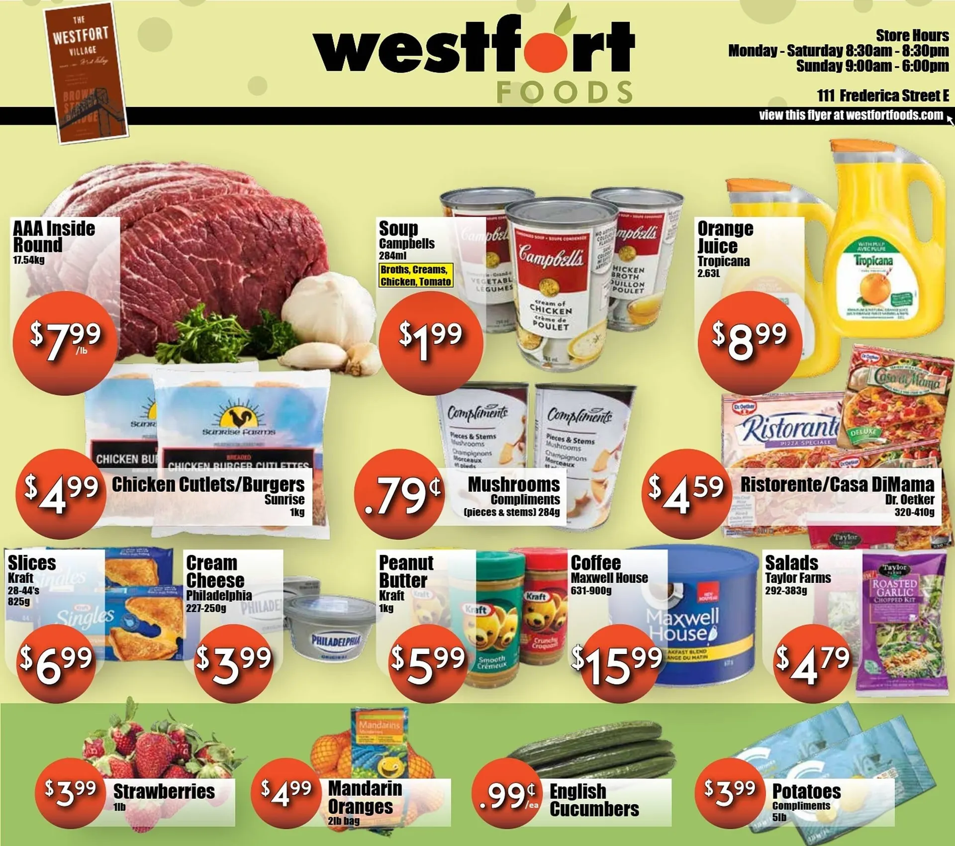 Westfort Foods flyer from March 6 to March 12 2026 - flyer page 1