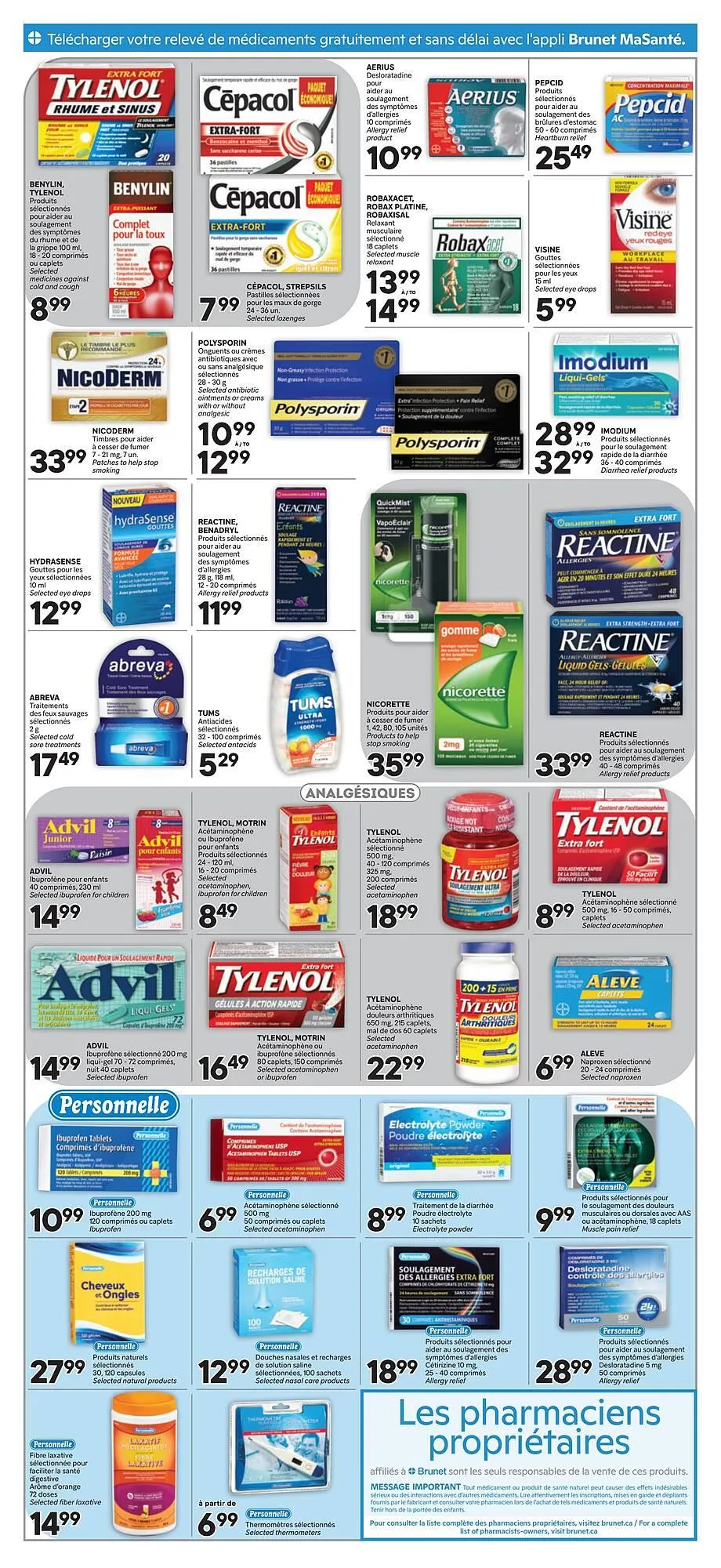 Brunet flyer from April 24 to April 30 2025 - flyer page 3