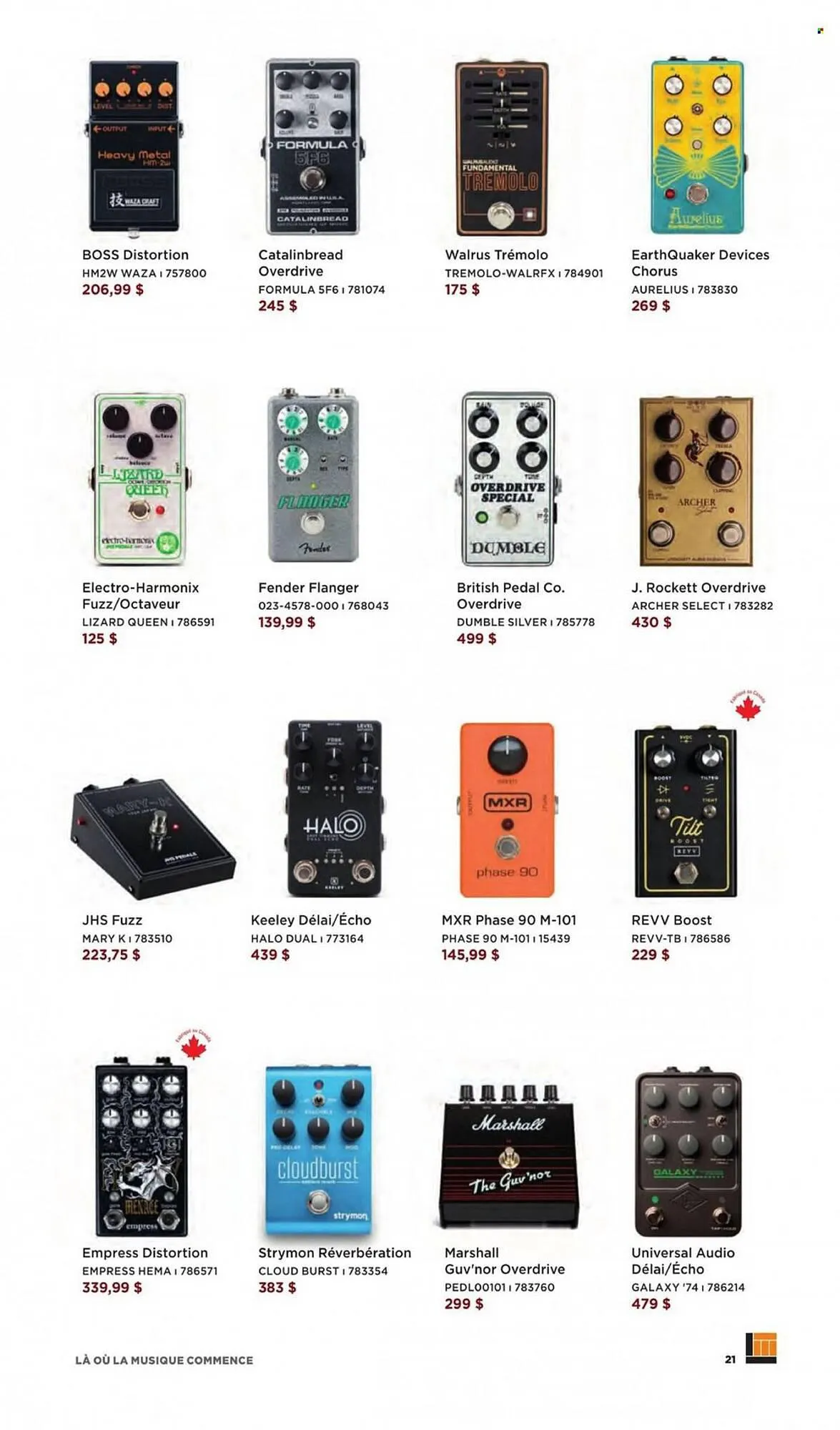 Long & McQuade flyer from November 3 to July 1 2024 - flyer page 21