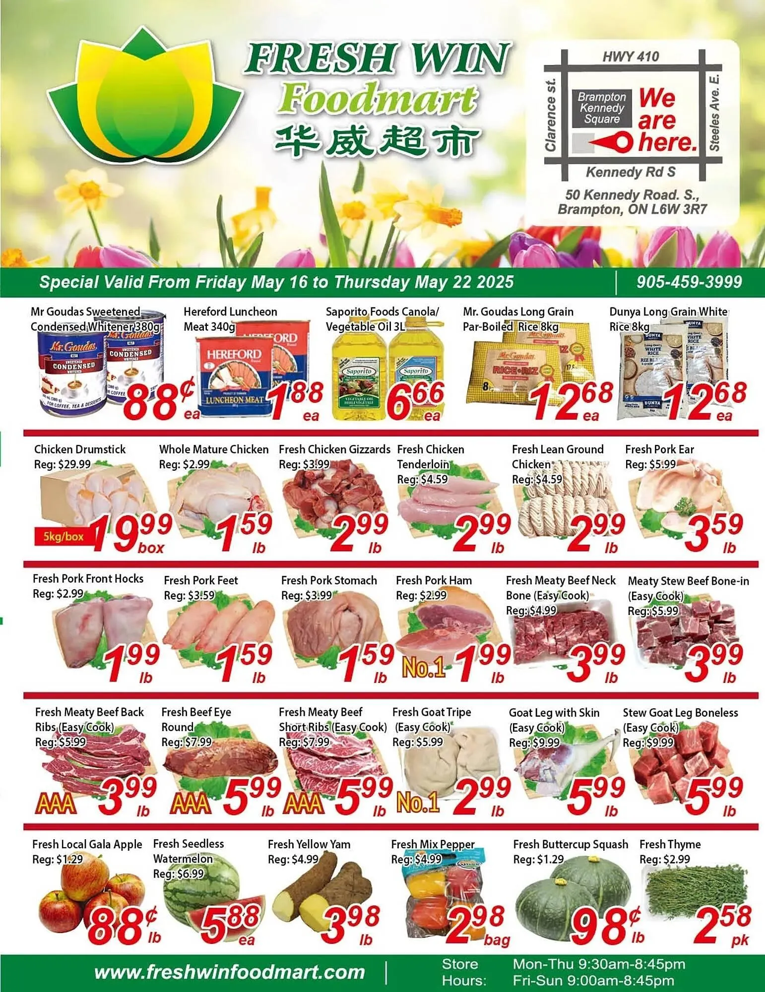 Fresh Win Foodmart flyer - 1