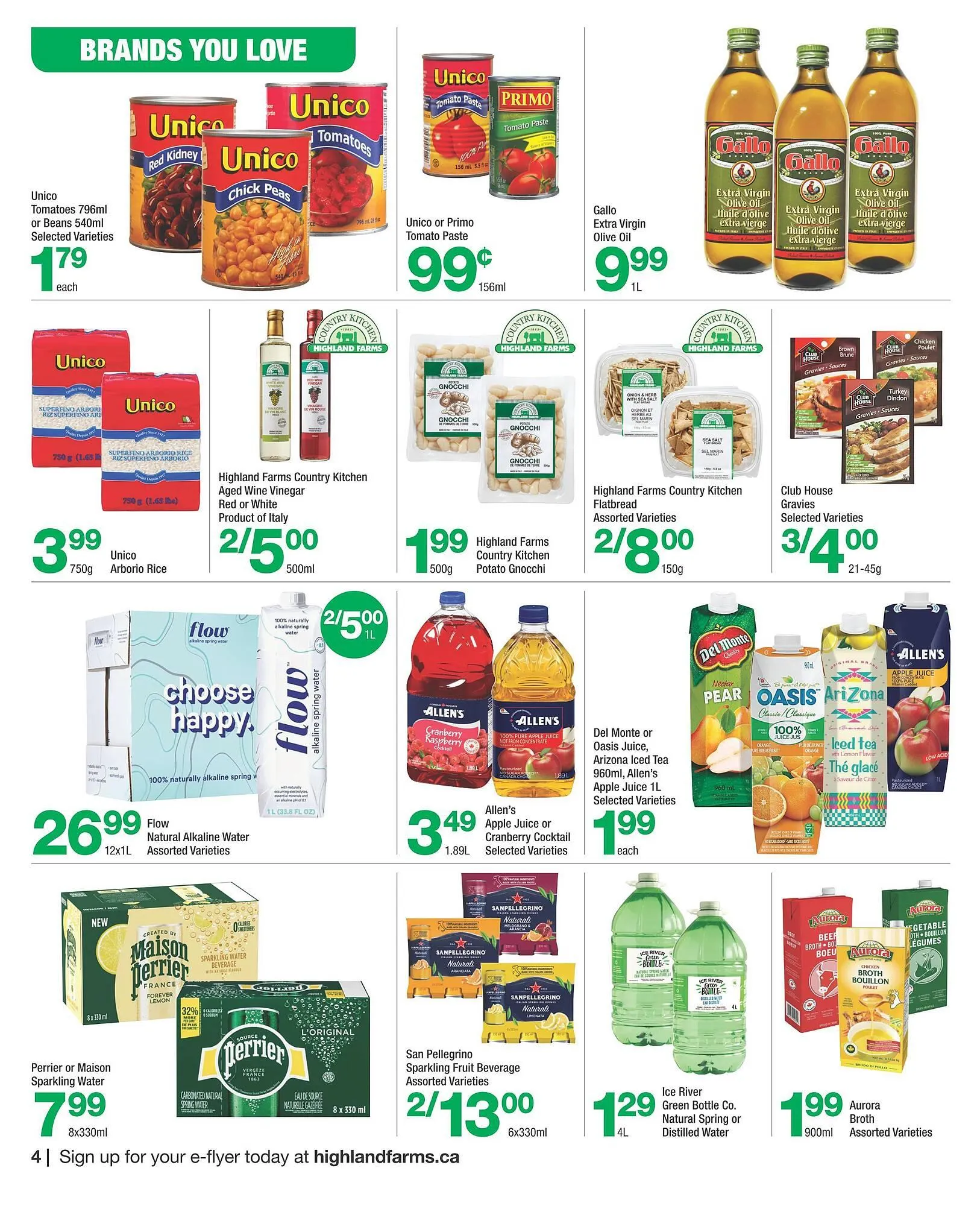 Highland Farms flyer from April 11 to May 1 2025 - flyer page 4