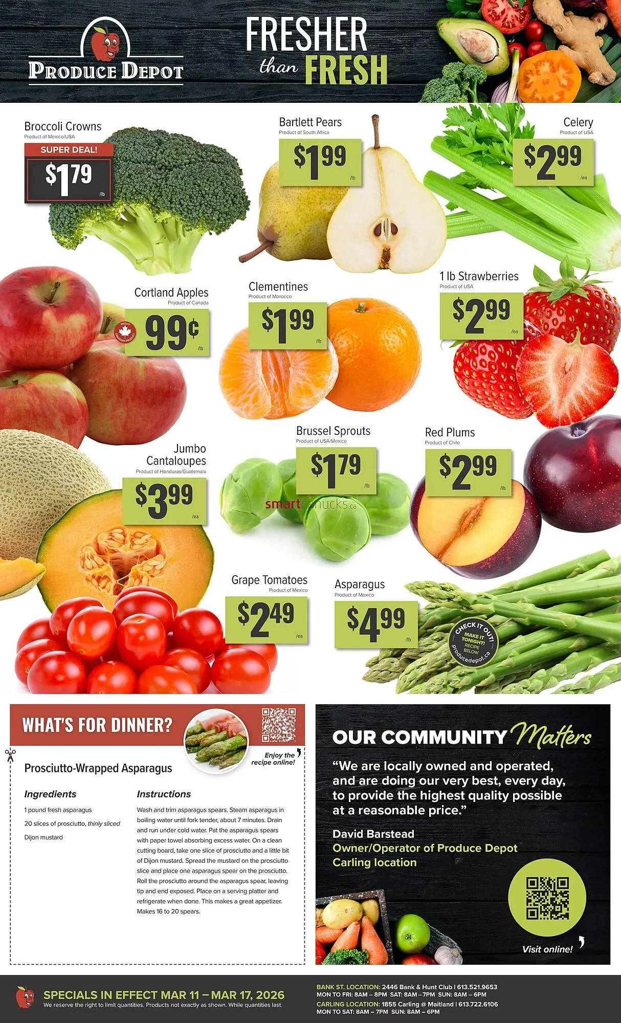 Produce Depot flyer from March 11 to March 17 2026 - flyer page 1