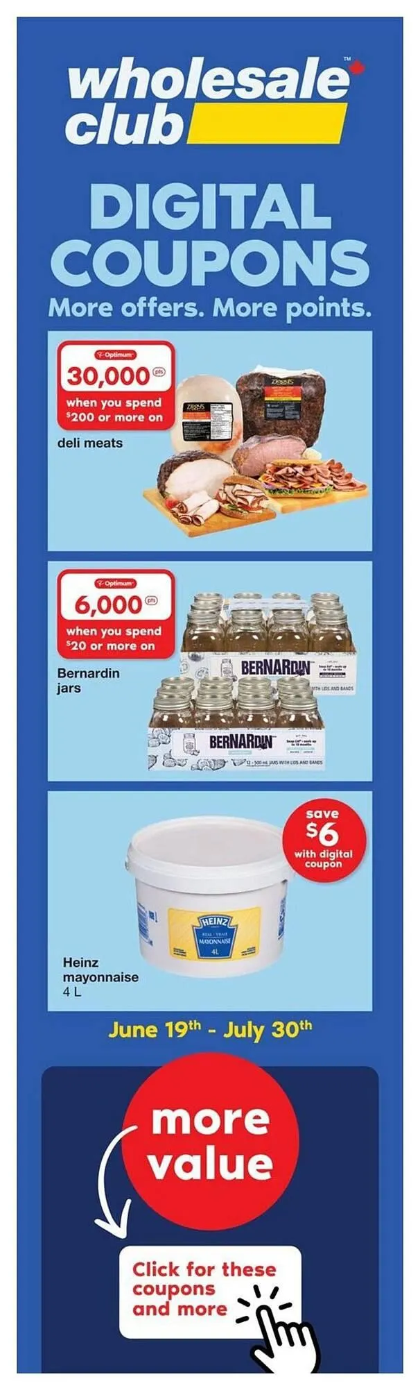 Wholesale Club flyer from July 31 to August 20 2025 - flyer page 2