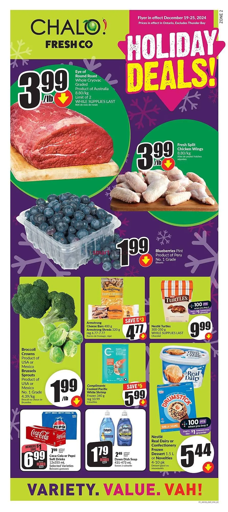 FreshCo flyer from December 19 to December 25 2024 - flyer page 1
