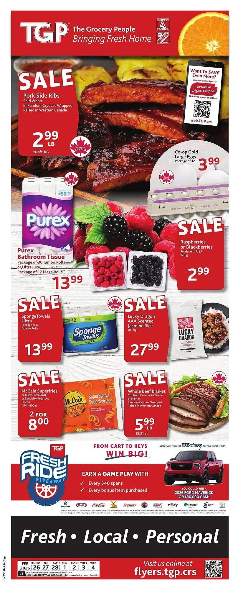 TGP The Grocery People flyer from February 26 to March 4 2026 - flyer page 3