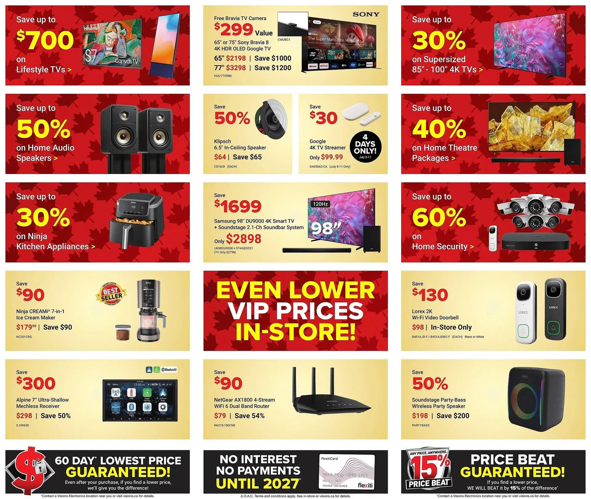 Visions Electronics flyer from July 4 to July 10 2025 - flyer page 3