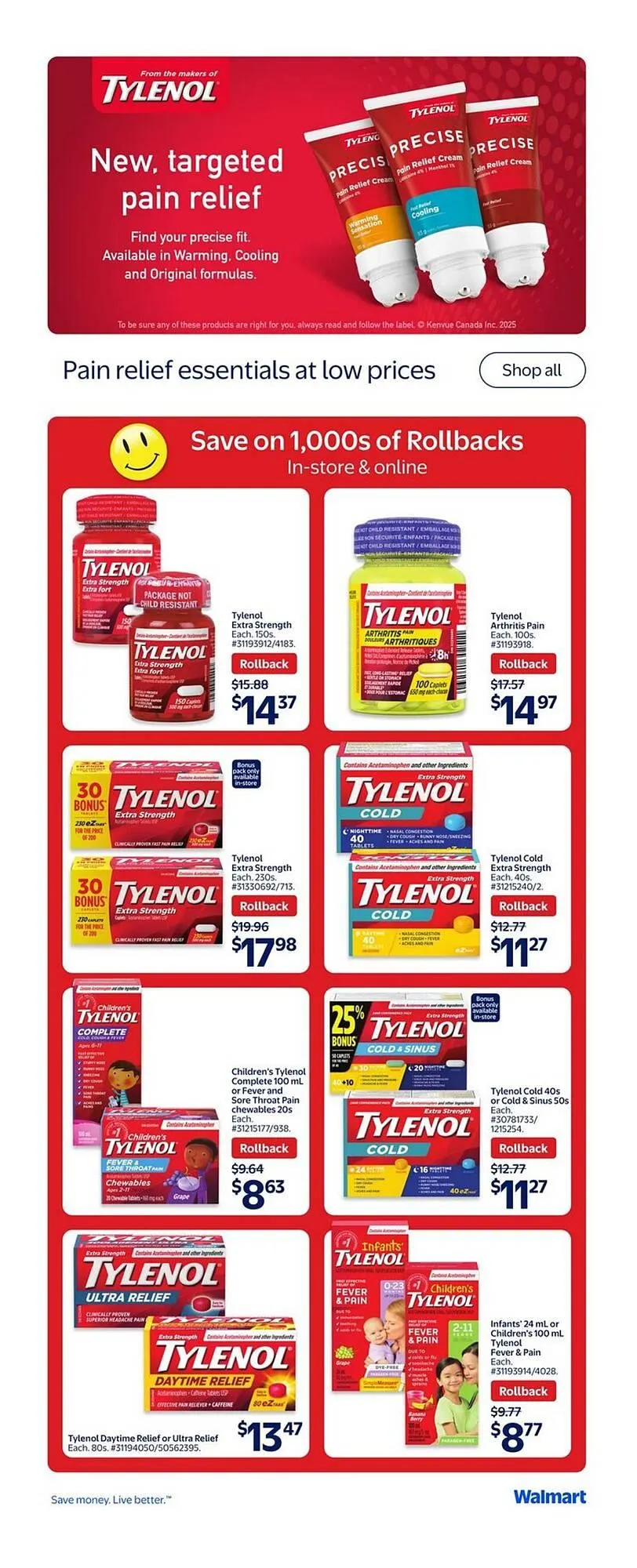 Walmart flyer from September 7 to September 17 2025 - flyer page 23