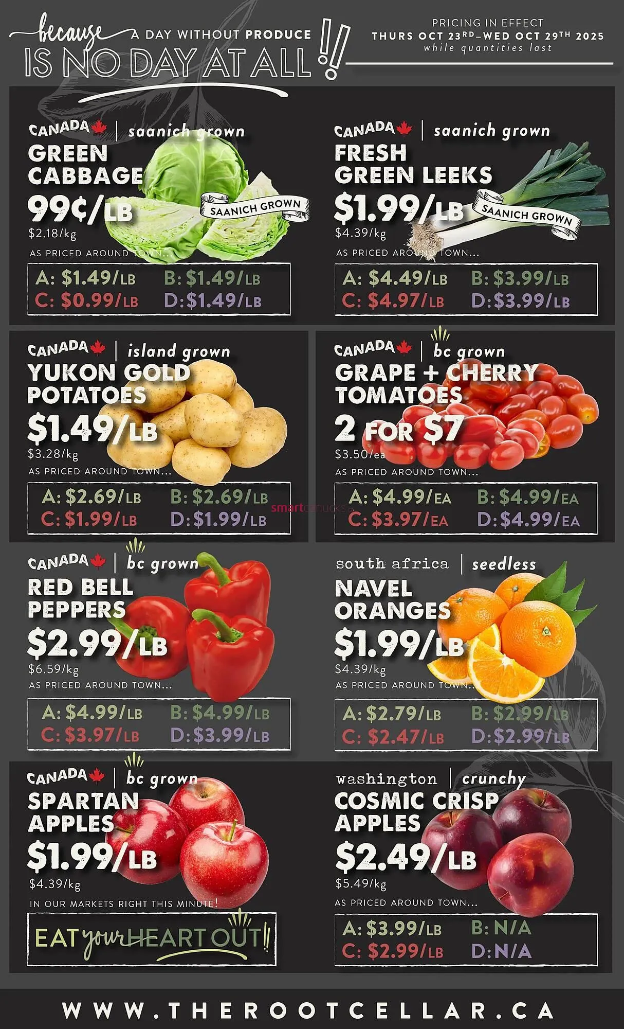 The Root Cellar flyer from October 23 to October 29 2025 - flyer page 2