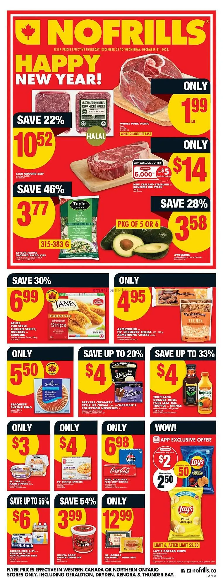 No Frills flyer from December 25 to December 31 2025 - flyer page 1