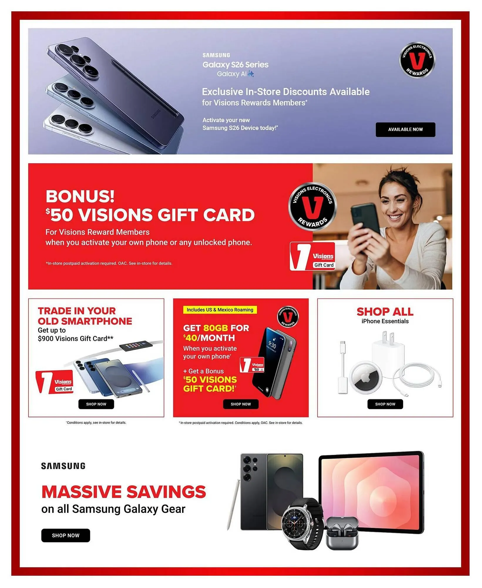 Visions Electronics flyer from March 20 to March 26 2026 - flyer page 5