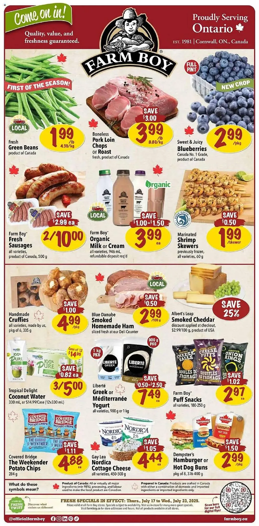 Farm Boy flyer - 1