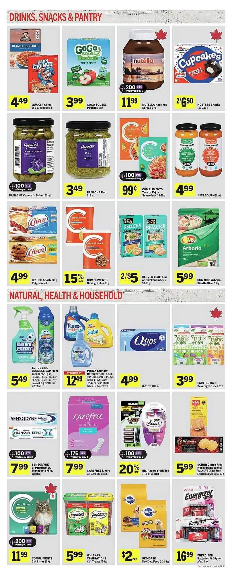 IGA flyer from October 16 to November 6 2025 - flyer page 8