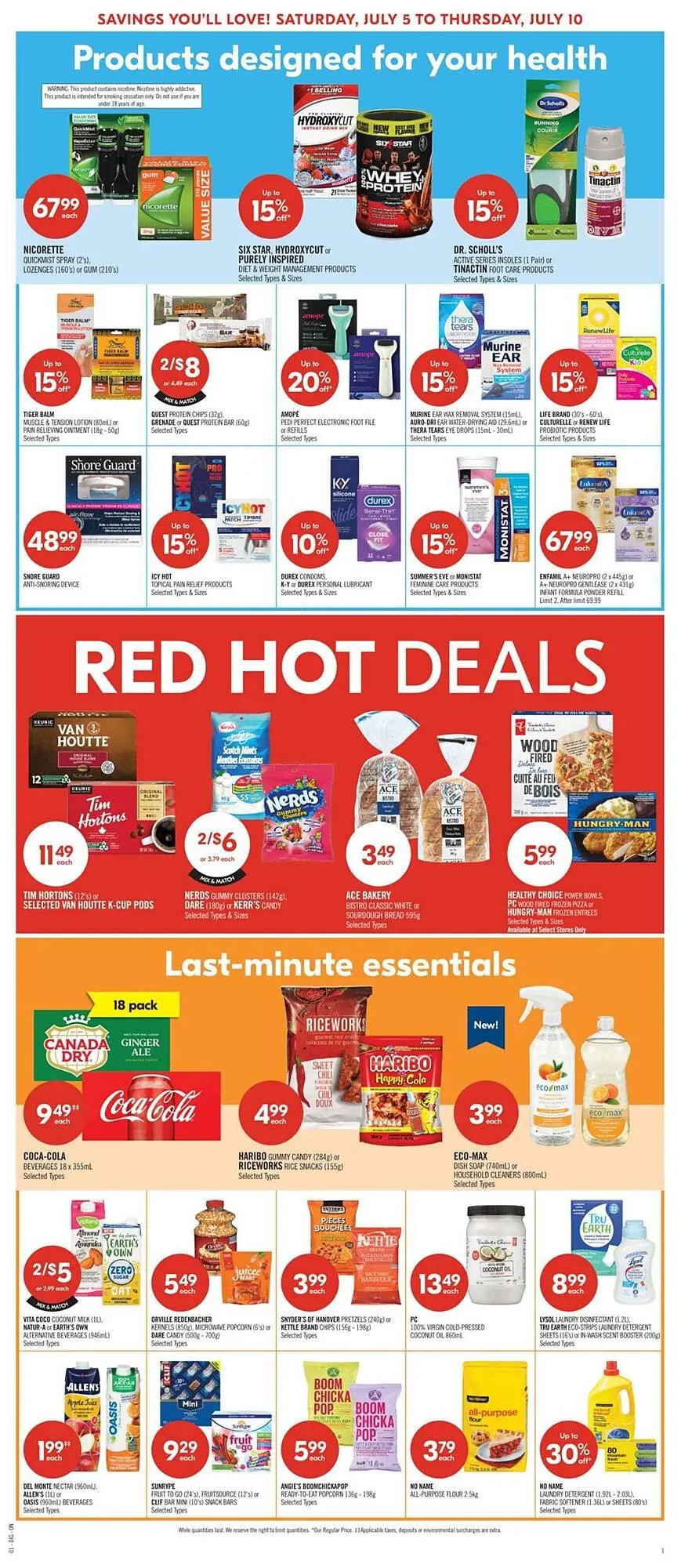 Shoppers Drug Mart flyer from July 3 to July 10 2025 - flyer page 15